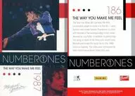 186 : Michael Jackson / Red Foil / KING OF POP MICHAEL JACKSON Trading Card