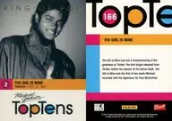 166 : Michael Jackson / Parallel Card (GOLD) / KING OF POP MICHAEL JACKSON Trading Card