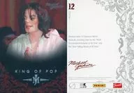 12[パラレルカード(PLATINUM)]：マイケル・ジャクソン/パラレルカード(PLATINUM)/KING OF POP MICHAEL JACKSON トレーディングカード