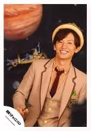 Kanjani Eight / Tadayoshi Okura / Upper Body / Costume Beige Brown / Necktie / Cap / Official Official photo