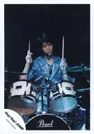 Hey! Say! JUMP / Hiroto Nakajima / Live Photo / Upper Body / Costume Light Blue / Drum / Both Hands Stick / Official Official photo