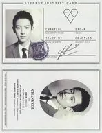 EXO-K/CHANYEOL/CD "EXO 1 shu - XOXO" Kiss Version "(versão coreana)" HuG Version "(versão chinesa)" Special Trekker