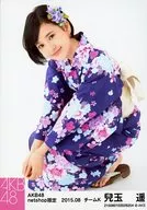 兒玉遙/全身·蹲伏/AKB48 2015年8月度net shop限定個別生寫真「2015.08」