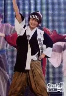 Johnny's West / Junta Chugen / Live Photo / Knee-Up / Costume White / Black / Left Hand Waist / Right Hand Raising / naniwa Samurai Dangoro Troupe