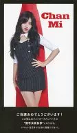 AOA/CHANMI/附圖案B・成員和握手會參加券/CD初次生產限定封入特典照片卡
