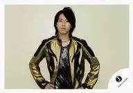 Mis Snow Man / Ryota Miyadate / Horizontal, Upper Body, Costume Gold Black, Both Hands Waist, Mouth Closed / Official Official photo