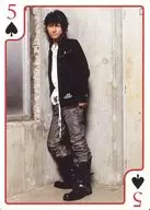 スペードの5 ： AAA/與真司郎/CD「ALL」初回封入特典トランプトレカ