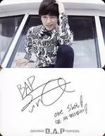 B.A.P/Dae Hyun/卧式・衣服黑白・左臂頭/迷你專輯「ONE SHOT」特典TORAYCA