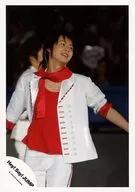 Hey! Say! JUMP / Daiki Arioka / Live Photo / Knee-High / Costume red and white / Body diagonally left facing / Eye line right / Official Official photo