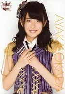 Okada Saika / AKB48 CAFE & SHOP (Akihabara) limited A4 size Official photo poster 50 th edition