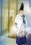 寶塚歌劇團(花組)/明天海上(光源氏)·花乃瑪麗a(藤壺中宮的女禦)/全身·竹簾·眼前明天海上·竹簾的內側花乃/《新源氏物語》/"寶塚歌劇團>生寫真