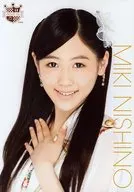 Miki Nishino / AKB48 CAFE & SHOP (Akihabara) limited A4 size Official photo poster 19 th edition