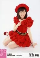渡辺麻友/全身·坐/AKB48 2015年12月net shop限定個別生寫真
