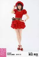 渡辺麻友/全身·右手帽子·左手腰部/AKB48 2015年12月net shop限定個別生寫真
