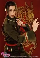 Taishi Sugie (Chinese) / Above the Knee / Black Costume / Hands Up / Right Hand Front / Character Actor Shot / Musical 『 Hethalia - Singin' in the World - 』 Bromide