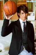 Kyosuke Hamao / Knee-Up, Suit, Right-Hand Lifting, Basketball Logo "Smart Boys" / Sumabo Fes. 2014 in Winter Gakuen's clover bromide