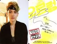 EXO-K/ ベッキョン (BAEKHYUN) / Civil Clothes Ver. / with signature de impresión posterior / "Vol. 1 XOXO Repackage (Repackage) GROWL" (kiss ver.) [Chinese version] Special photo card