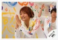 Johnny's West / Chugen Junta / Horizontal / Upper body / Costume white / Both hands matched / Shigeoka behind / Official Official photo