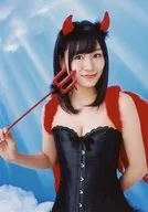 Takashi Uchiki / Parte superior do corpo, Fantasia, Preto, Fantasia do Diabo / "NMB48 2016-2017 School Calendar THE Yuri Gekijo Kinoshita Hyakka apresenta" Fotografia especial ao vivo