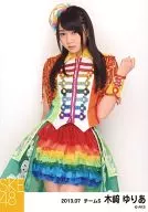 木崎由裏亞/膝上左手GU/SKE48 2013年7月度個別生寫真