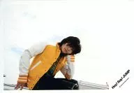 Hey! Say! JUMP / Ryosuke Yamada / Horizontal, Above-Knee, Costume Yellow, White, Left-hand Head / Official Official photo