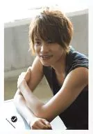 B.A. D. / Junta Naka / Bust up, no sleeve costume black, on both hands desk / Official Official photo