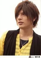 D-BOYS / Yu Shirota / Bust Up / Costume Yellow / Vest Black / Left Facing / Background White / Official Official photo