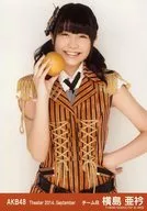 Yokoshima 亜衿 / Rare, Common Cut, Mikan / Theater Trading Official photo Set 2014. September