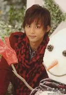 Kis-My-Ft2 / Taisuke Fujigaya / Upper Body Costume Red / Black / Leopard / Snowman / Official Official photo