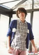 Hey! Say! JUMP / Kei Inoo / Above-the-knee, Costume Blue, White, Check Pattern / Hey! Say! JUMP Jump Tour 2013 to Japan