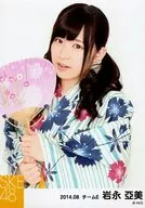 Ami Iwanaga / Upper body / Yukata / "2014.08" Individual Official photo