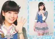 N138 : Miyuki Watanabe / normal card (stamped sign) / NMB48 Trading Collection