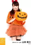 Nana Yamada / Above the / Both Hands Pumpkin / 「 Halloween 2014 」 / 「 2014.10 」 Individual Official photo