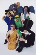 Group (6 people) / Seiza, Sit, Cap, Kappa, Statue, Police Costume, Postcard Size / Theater Company 21st Century FOX Stage "Alice in Wonderland ~ Grade Up Version! Piyciku Piyciku KASHIMASHI ~"