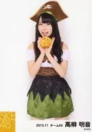Akane Takayanagi / Above the Knees, with Kabocha Squash / SKE48 November 2013 Individual Official photo 「 2013.11 」 「 Halloween 」