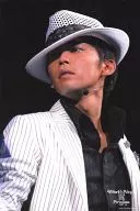 Takki & Wings / Wing IMAI / Bust up / Costume Stripe Black & White / Cap / 2L Size Official photo / World's Wing Premium2007