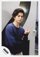 Arashi / Matsujun / Upper Body / Costume Blue / Left Hand Piece / Official Official photo