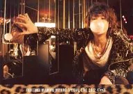 Miyano Mamori / Horizontal, vestido negro de oro, patrón de leopardo, pared derecha, goma de mascar / MAMORU MIYANO SPECIAL LIVE 2012 0 Fighting! 0 "Goods Official photo