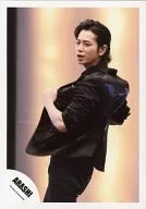 Arashi / Matsujun / Knee-High / Costume Black / Left Hand Clothes / Left Facing / Official Official photo