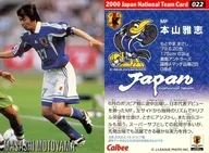 22 [J. League Player Card] : Masashi Motoyama