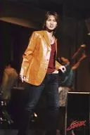 Kinki Kids / Koichi Domoto / Live Photo / Above Knee / Jacket Orange Inn Ner Red / 2L Size / Endless SHOCK