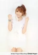 Morning Musume. / Reina Tanaka / Above-the-knee / Costume White / Both Hands Goo / Official Official photo