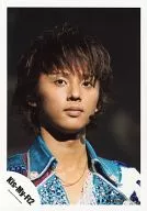 Kis-My-Ft2 / Taisuke Fujigaya / Live Photo / Bust Up / Costume Light Blue / White / Earphone-Microphone / Official Official photo