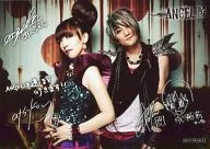 angela/印刷サイン・メッセージ入り/CD「ANGEL/遠くまで」アニメイト特典