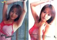 3/3[盒特典卡(錫紙樣式)]:白川茉知/盒特典卡(錫紙樣式)/RACE QUEEN！II TRADING CARD