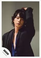 Arashi / Matsujun / Upper Body / Costume Black, Blue / Left Hand Head / Official Official photo