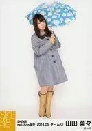 Nana Yamada / Whole Body / Both Hands Umbrella / Smile / "SKE48netshop Only" / 2014.06 "Individual Official photo