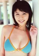 河中麻系/托胸泳衣蓝.橙色/DVD[Pure Smile]特典生写真