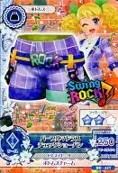 BD-017 : Purple Madras Check Shorts / Saegusa Kai