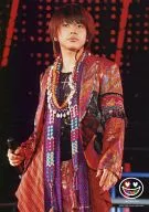 NEWS / Takahisa Masuda / Live Photo / Above Knee / Costume Red Orange / Right Hand Microphone / Above Eye Level / NEWS CONCERT TOUR pacific 2007-2008